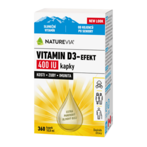 NATUREVIA Vitamín D3-effekt 400 I.U. 10